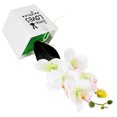 thumbnail image 1 of OULII 1Pack Tabletop Artificial Potted Flower Artificial Moth Orchid for Families, 1 of 8