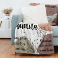 thumbnail image 6 of Abuela Gifts, Grandma Gifts in Spanish, Abuelita Gifts, Mejor Abuela Gifts, Great Grandma Birthday Gift, Gift for Abuela, Abuelita Gift from Grandchildren, Abuela Gift Ideas Blanket 60"X50", 6 of 6