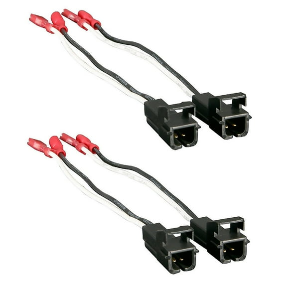 4PCS Radio Speaker Wiring Harness Adapter For GMC For Chevy For Buick For Cadillac 72-4568 TAPDRA Spare Part