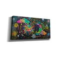 thumbnail image 2 of Epic Graffiti 'Cosmos' by Dean Russo, Canvas Wall Art, 60"x30", 2 of 8