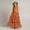 Orange, variant on Girls Holiday Dresses Floral Birthday Girl Dress Kids Dresses for Girls 5-6 Years