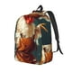 thumbnail image 1 of Balery Chef Chicken With Beer Bottles Mochila Clásica Impresa Básica para Viaje, Mochila Escolar Resistente al Agua, Mochila de Lona con Correas Ajustables-Small, 1 of 5