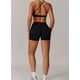 thumbnail image 2 of Conjuntos de entrenamiento for mujer, 2 piezas, sujetador deportivo, camiseta sin mangas, polainas de cintura alta, gimnasio, Yoga, ropa activa, Top de entrenamiento for mujer, 2 of 6