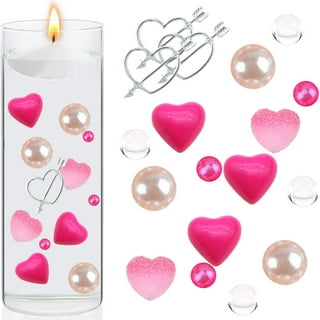 Sdjma Easter Vase Filler Water Gel Beads - Floating Pearls for Vases, Clear Water Beads Bunny Vase Fillers Decor Set for Floating Candles Easter Party