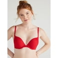 thumbnail image 2 of Joyspun Women's Sheer Mesh Add Two Sizes Push Up Bra, Sizes 32A to 38C, JS832, 2 of 4