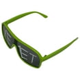 thumbnail image 4 of Yeet Youth Kids Sunglasses Sports Shades for Main Event Jey Uso Costume Green, 4 of 7