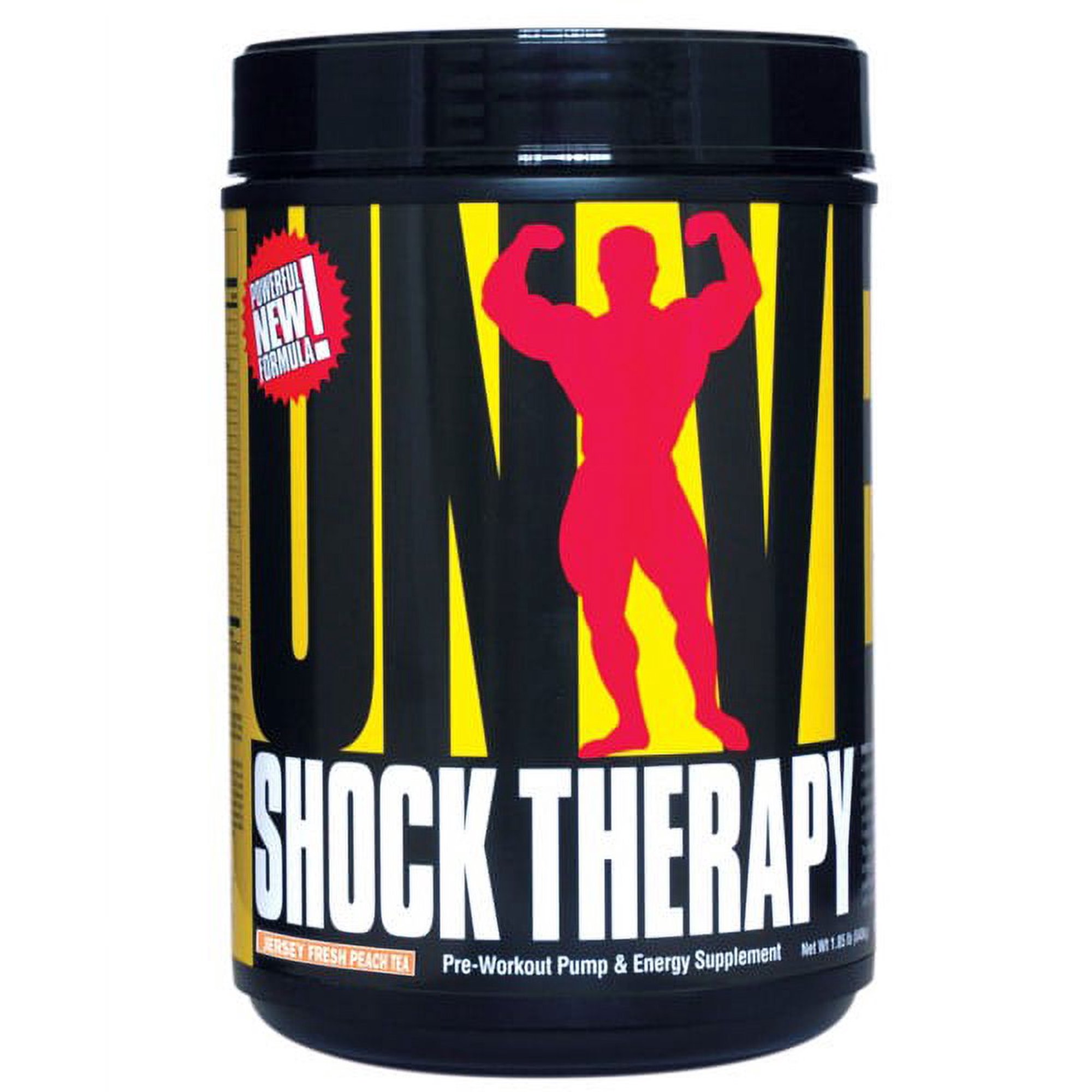 Universal Nutrition Shock Pre-Workout Powder, Jersey Fresh Peach Tea, 42 Servings