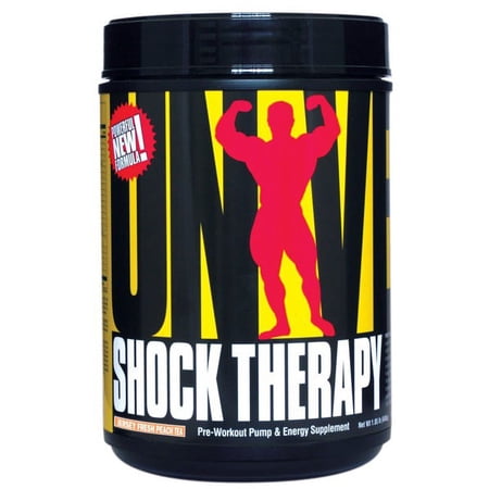 Universal Nutrition Shock Pre-Workout Powder, Jersey Fresh Peach Tea, 42 Servings
