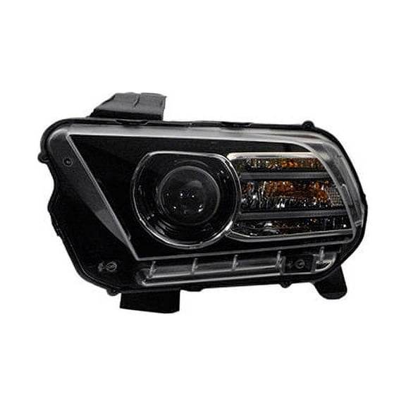 Left Driver Side Headlight Assembly - Compatible with 2013 - 2014 Ford Mustang