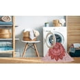 thumbnail image 2 of Ahgly Tapis Rectangulaire Lavable en Machine Intérieur Transitionnel Rose Pastel, 2 Pieds x 4 Pieds, 2 of 7