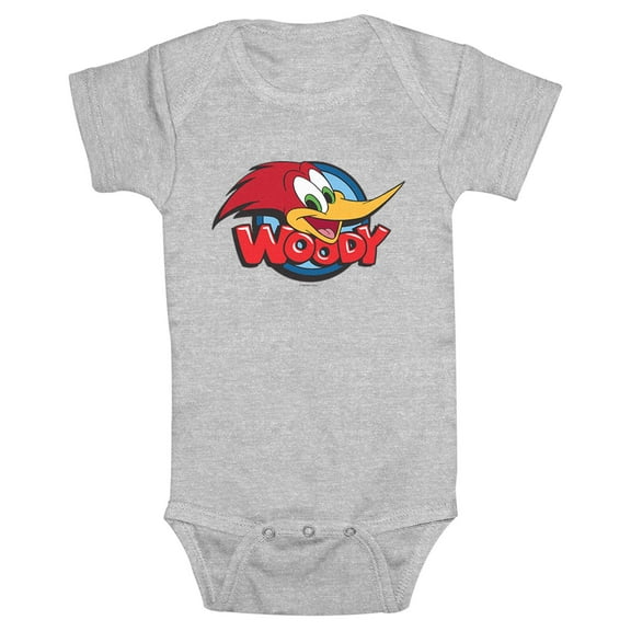 Infant's Woody Woodpecker Character Face Bodysuit