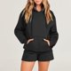 thumbnail image 1 of Puntoco Conjunto De Chándal para Mujer Conjuntos Deportivos De Dos Piezas Sudaderas con Capucha De Manga Larga Conjunto De Pantalones Cortos De Moda Deportiva Traje con Capucha De Manga Larga Liquidación Puntoco Puntoco-5312, 1 of 9