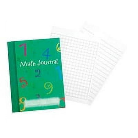 Learning Resources Math Journal, 7 x 9 Inches, 64 Pages, Set of 10
