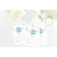 thumbnail image 3 of Inkdotpot 30Elephant Jungle Animals Baby Shower Invitation Cards Gender Neutral Fill In Blank Invites, 3 of 7