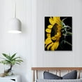 thumbnail image 4 of Nawypu Canvas Prints Wall Art For Home and Office Wall Decoration Sunflower Side View Canvas Artwork Print Painting Picture Flower Modern Abstract Wall Art for Living Room Bedroom Kitchen, 4 of 5
