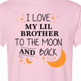 thumbnail image 4 of Inktastic I Love My Lil Brother to the Moon and Back T-Shirt, 4 of 5