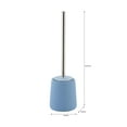 thumbnail image 4 of ELLE Paris Lisse Wide Bowl Toilet Brush in French Blue, 4 of 6