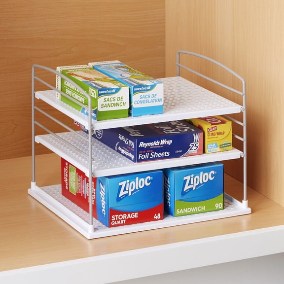 YouCopia UpSpace Box Organizer, 12" x 9", Adjustable Kitchen Cabinet or Pantry Storage Shelf