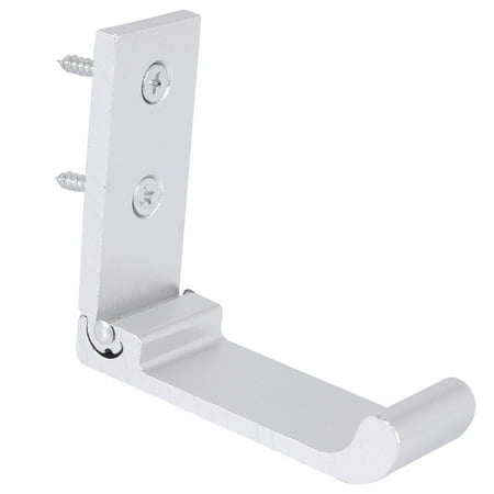 

5 PCS Foldable Wall Hook Invisible Aluminum Wall Mount Hook (Silver)