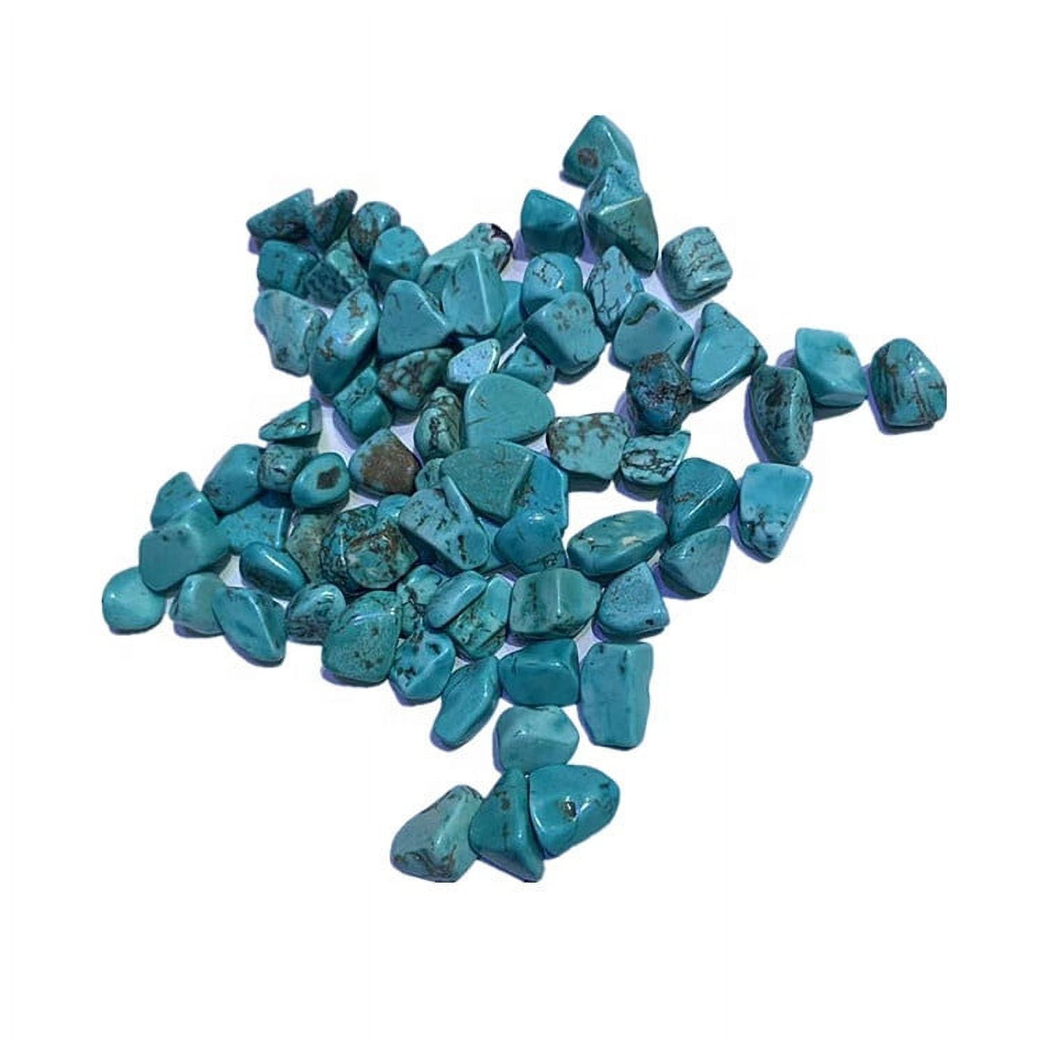 Turquoise Tumbled Chips Stone (1 Pound)