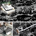 thumbnail image 3 of Self-adhesive Marble Wallpaper, Peel and Stick Stickers Gold 40cm x 2m Golden 40cm x 2m, 3 of 5