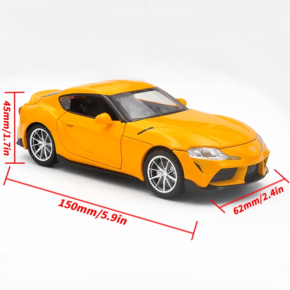 Die-casting 1:32 alloy car model for Toyota Supra miniature classic children classic car collection gift for children