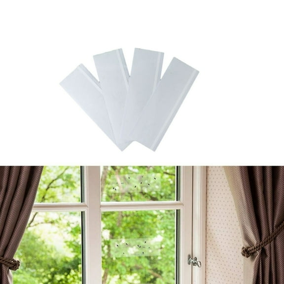 8.3x2.8In Window Fly Traps Sticky,HXRH Adhesive Insect Killer for Home,Pack of 20,Easy to Use Disposable Trap for Home,Office