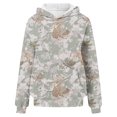 thumbnail image 4 of MaFYtyTPR Women's Loose Hoodies Fashion Camouflage Leaf Printing Hooded Long Sleeve Pullover Sweatershirt with Pocket, 4 of 4