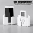 thumbnail image 6 of Wall-Mounted Mobile Phone Storage Rack, TV Remote Control Organizer, Bedside Charging Bracket for Bathroom, Kitchen, and Home Storage, 6 of 9