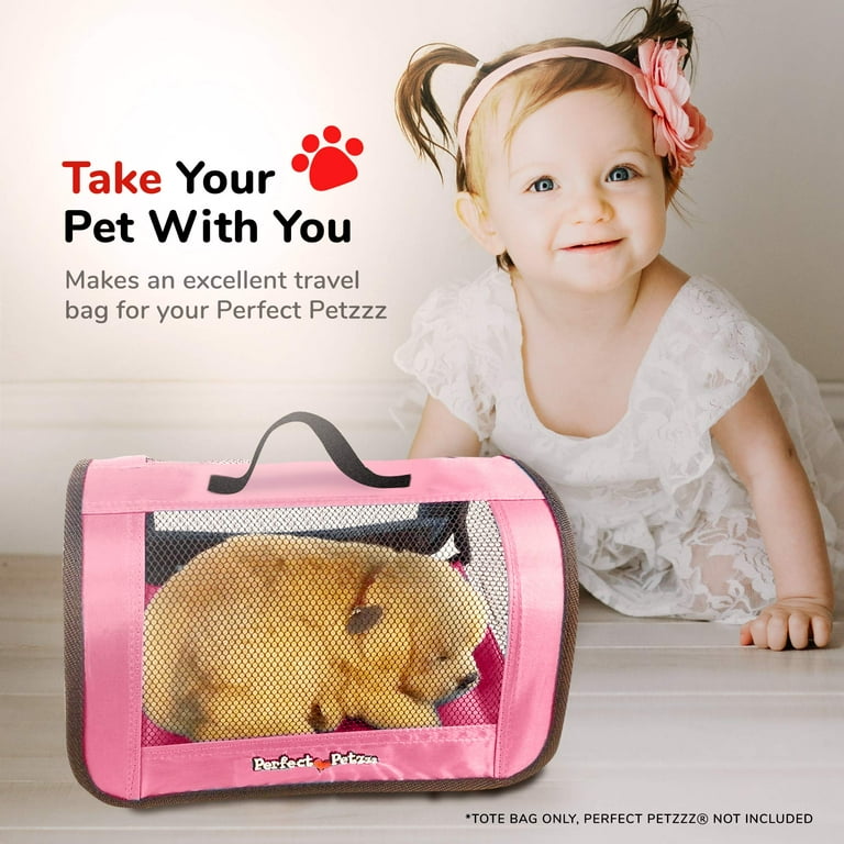 Pet Bed Heart To Tail Pet Carrier Tote Perfect Petzzz Sturdy Pink