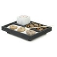 thumbnail image 2 of Zingz & Thingz "Live Love Laugh" Zen Garden Tabletop Decoration - 7.75" - Gray and White, 2 of 4