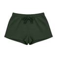 thumbnail image 5 of SEMPAI Women Low Rise Sweat Shorts Casual Y2k Drawstring Low Waisted Athletic Shorts Summer Cute Lounge Running Shorts, 5 of 5