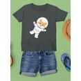thumbnail image 3 of Cute Corgi Astronaut T-Shirt Juniors -Image by Shutterstock,  x-Large, 3 of 4