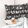 thumbnail image 4 of Balery Laying Hens And Roosters Funda de Cojín Estampada, Regalos para Mujeres, Regalos de Amor para Ella, Regalos para Novia o Esposa, Funda de Almohada-20"x30", 4 of 6
