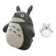 thumbnail image 1 of Peluche Totoro 30cm + 10cm - Set De 2 Unidades Estilo 2 Xtellar gris, 1 of 4