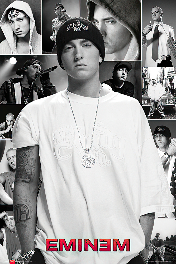 Vintage Eminem Poster Vintage Eminem Poster