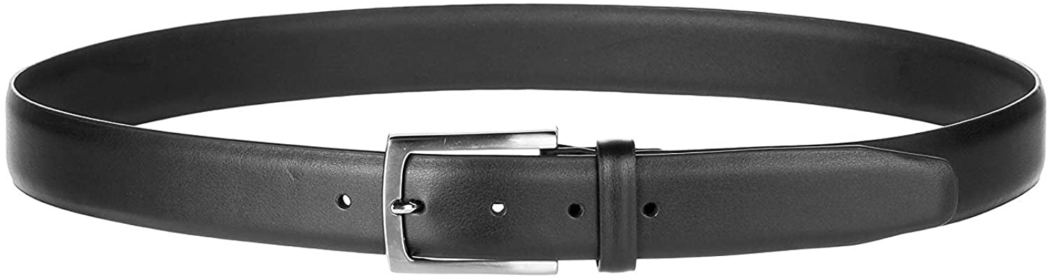 Men's Genuine Leather Dress Belt with Classic Fashion Design for Work  Business and Casual (eBlack, 30) - Walmart Business Supplies