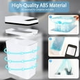 VQJTCVLY 3.2 Gallon Touchless Bathroom Trash Can, Automatic, Waterproof ...