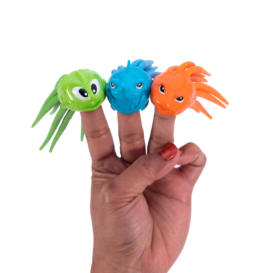 Swimways Squidivers 3 Pack Green Blue and Orange Learn to Swim Toys 