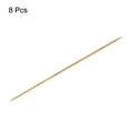 thumbnail image 3 of Uxcell 8Pcs Bamboo Knitting Needles Double Pointed Size US 7(4.5mm) Carbonized 10 inch(25cm) Straight for Handmade Creative DIY, 3 of 6