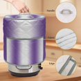 thumbnail image 2 of Purple White Gradient Pressure Cooker Cover Simple Pattern Dust Cover for Kitchen Appliances with Top Handle & Storage Pockets, Fits 8 Quart Instant Pot, Air Fryer, Crock Pot, 2 of 9