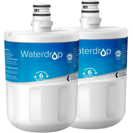 

Waterdrop 5231JA2002A Refrigerator Water Filter Replacement for LG® LT500P® GEN11042FR-08 ADQ72910911 ADQ72910901 Kenmore 9890 46-9890 LFX25974ST LMX25964ST 2 Pack Packing May Vary