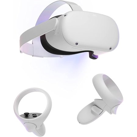 Open Box META Quest 2 - 128GB - Advanced All-In-One Virtual Reality Headset - White
