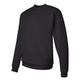 thumbnail image 4 of Hanes - Crewneck Sweatshirt for Men’s | Durable Classic Warmth Pullover Casual Sweater, Ash & Black Color 7.8 oz 50/50 US grown Cotton/Polyester Soft Sweatshirt, Size 3XL, Pack of 2, 4 of 5