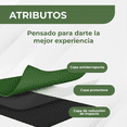 thumbnail image 3 of Tapete Antideslizante Funcional MIST JEWEL de TPE Verde con Líneas de Guía 183 CM X 61 CM X 6 MM, 3 of 10
