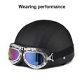 thumbnail image 3 of Retro Motorcycle Scooter Goggles Helmet Motocross Glasses Eyewear Vintage Windproof Biker Scooter Helmet Cycling Ski Sunglasses, 3 of 4