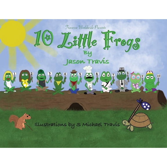 10 Little Frogs, (Paperback)