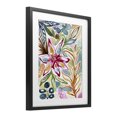 thumbnail image 2 of Stupell Industries Eclectic Vibrant Garden Impressions Black Framed Print Under Glass, 13 x 16, by Lisa Nohren, 2 of 8