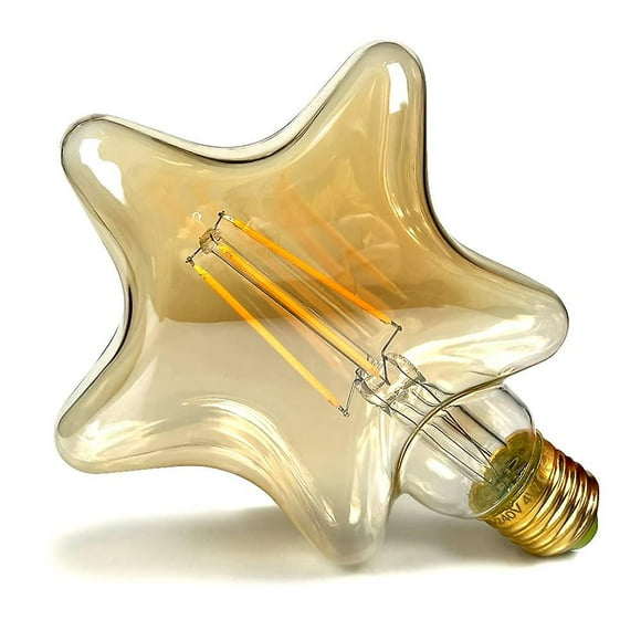 Led Bulbs Vintage Bulb 4w Led Filament Edison Bulb Specialty Decorative Light Bulb 220/240v E27 (star)