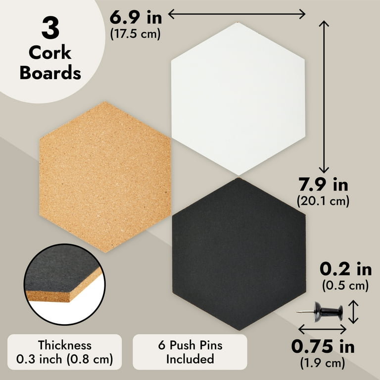 Square Cork Board 12x12 Corkboards Bulletin Boards Cork Tiles  Self-Adhesive